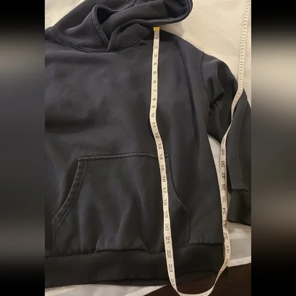 Trendy Queen Oversized Hoodie Fleece Sweater Black, XS - Picture 11 of 11